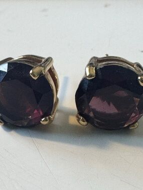 Kate Spade Purple Stone Earrings